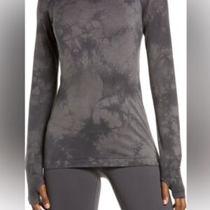 Zella Seamless Wick it tie dye long sleeve top